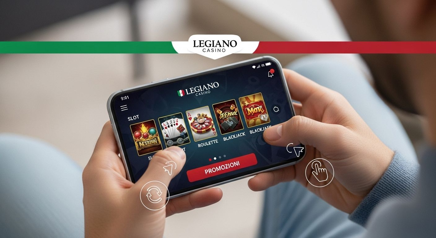 Esperienza utente smooth casino interface