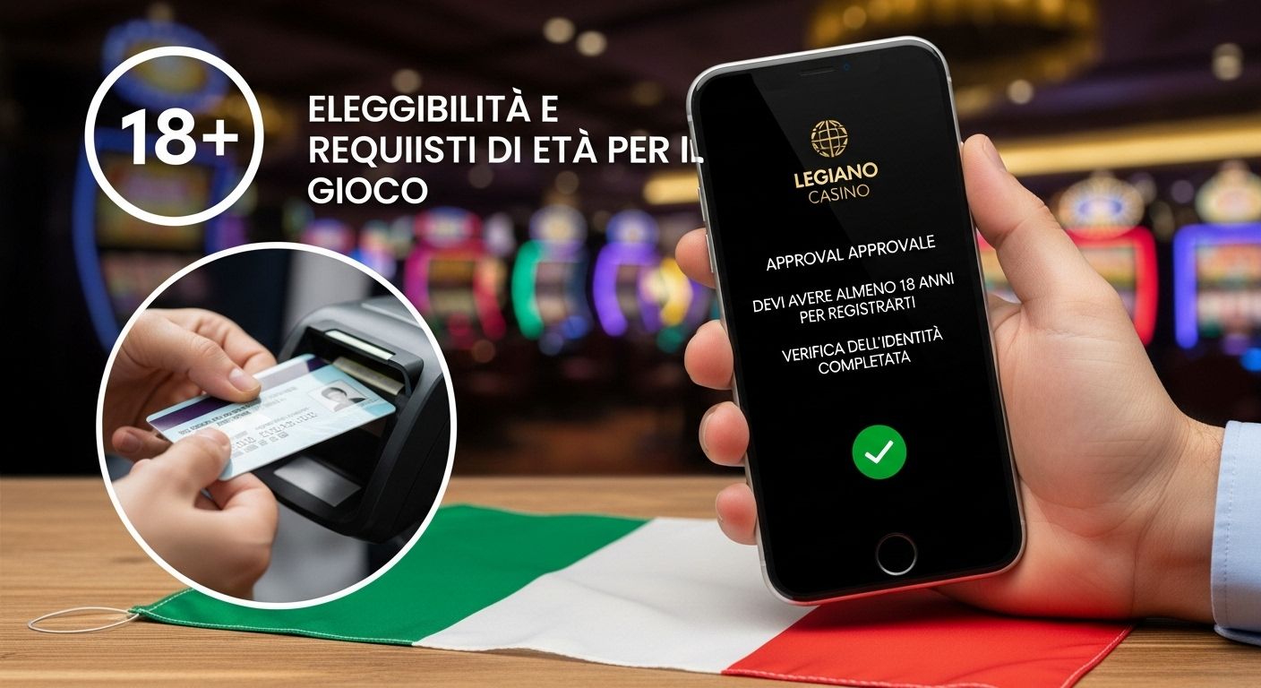 Requisiti di idoneità e di età casino age limit